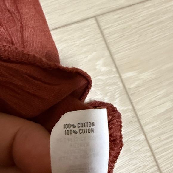 3/$10 Aerie Short Sleeve Tee in Deep Rust - Picture 4 of 7